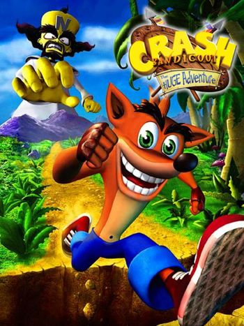 Crash Bandicoot: The Huge Adventure Game Boy Advance