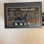 NEXUS NX-5000 R3 500W GPU 1x8 + 1x6 CPU 1x8 PSU maitinimo blokas PC Power supply maitekas