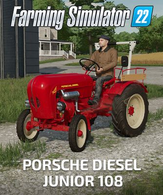 Farming Simulator 22 - Porsche Diesel Junior 108 (DLC) cover