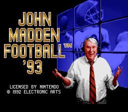 Get John Madden Football '93 SEGA Mega Drive