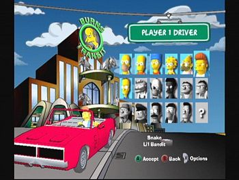 The Simpsons: Road Rage Xbox