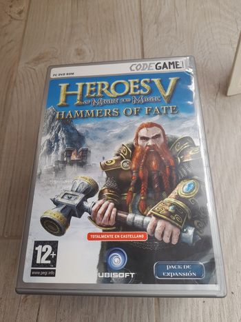 Videojuego pc heroes 5 of might and magic hammers of fate 