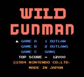 Wild Gunman (1984) NES