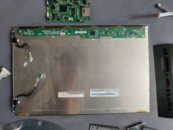 Monitoriaus konversijos rinkinys | Veikianti matrica + PCB | Modding