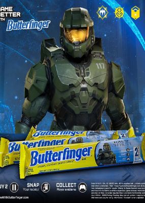 Halo Infinite - 4 x Butterfinger Player Emblems (DLC) cover