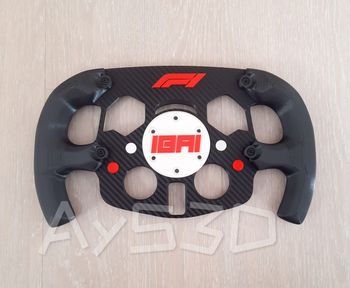 MOD F1 PERSONALIZADO center cap nombre accesorio superior logo para Logitech G29