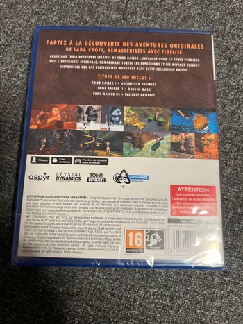Tomb Raider I-III Remastered PlayStation 5