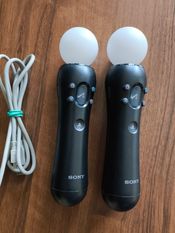 2 x Move lazdos PS5 PS4 VR controller Playstation 4 pultas pultelis lazda