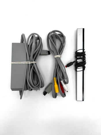 Nintendo Wii RVL-001 Žaidimų Konsolės Pilnas Baltas Rinkinys for sale