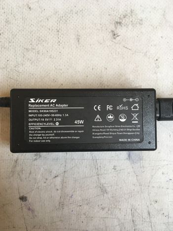Buy SiKER ReplacementACAdapter CE MODEL:SK90A195231 OUTPUT:19.5V= 45W EFFICIENCYLEVEL GuanimerFle