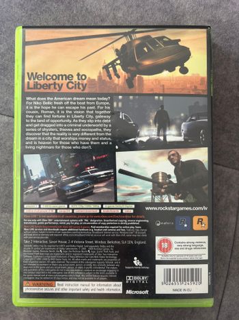 Grand Theft Auto IV Xbox 360