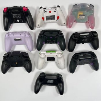 20x PowerA, Circa, Deltaco, 8BitDo, Thrustmaster Controllers FOR PARTS OR REPAIR for sale