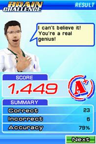 Buy Brain Challenge Nintendo DS