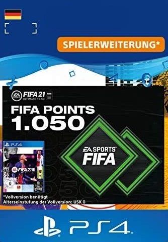 FIFA 21 - 1050 FUT Points (PS4) PSN Key GERMANY
